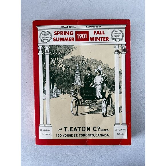 Eatons Co. Limited 1901 Catalogue 46 & 47 Spring Summer Fall Winter 1970 Repro - Picture 1 of 7